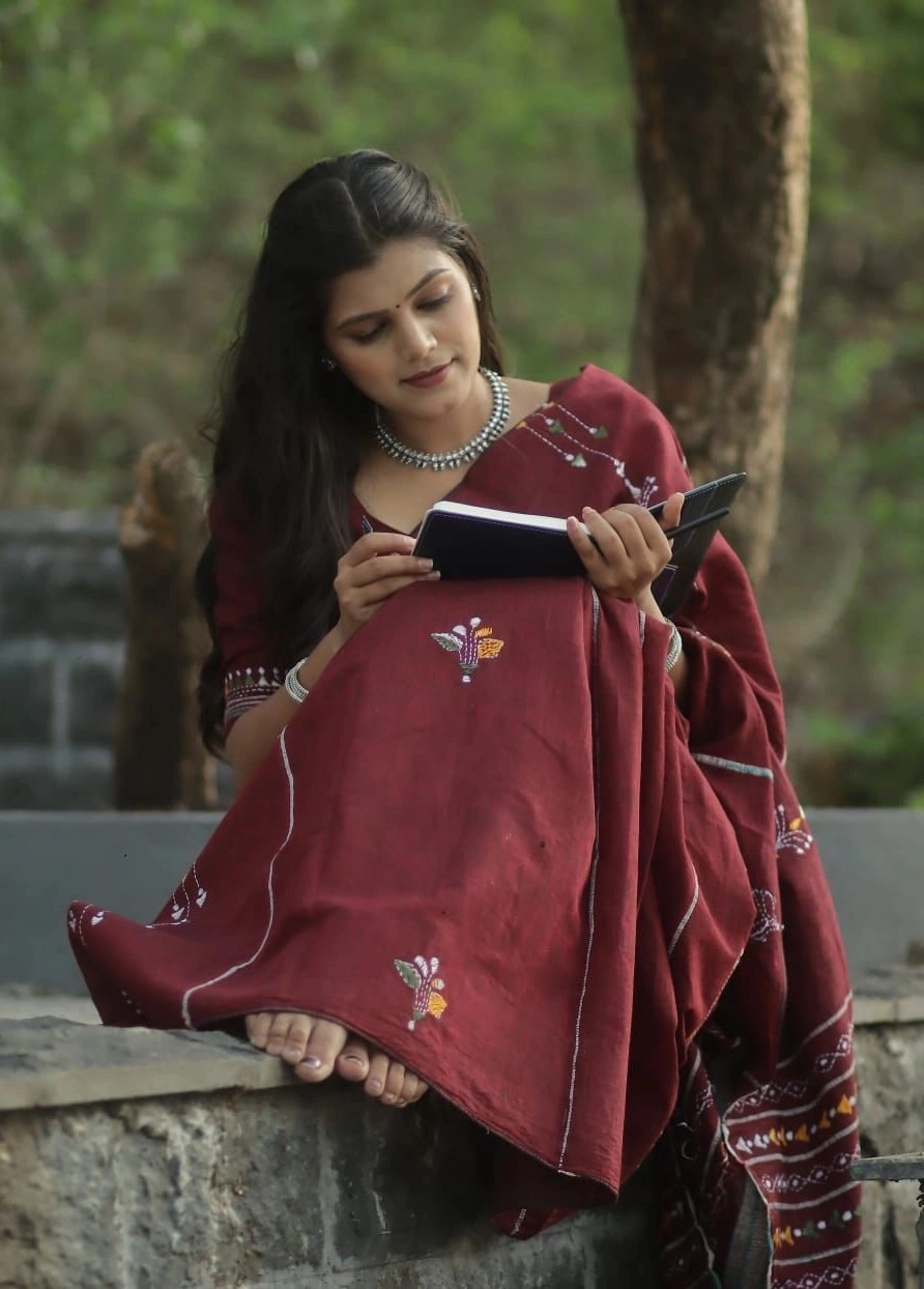 Kantha sarees